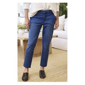 Frank & Eileen Wicklow Italian Performance‎ Denim Chino Pant Jeans Size 12